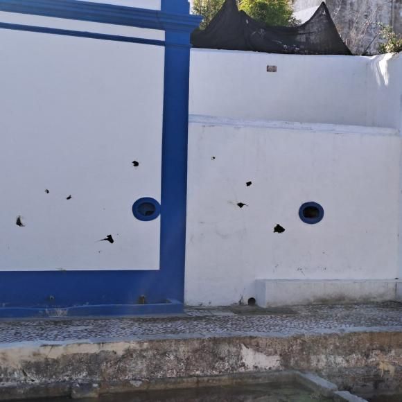  Fontan&aacute;rio da Ribeira do Cartaxo vandalizado