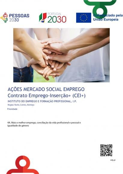 Oferta CEI + - A&ccedil;&otilde;es Mercado Social Emprego