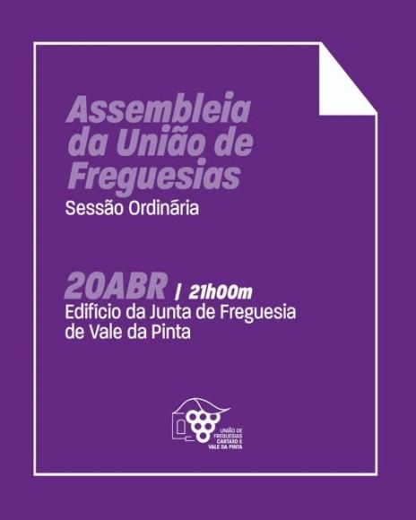 Sess&atilde;o Ordin&aacute;ria da Assembleia da Uni&atilde;o de Freguesias