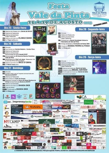 Festa de Vale da Pinta 2023