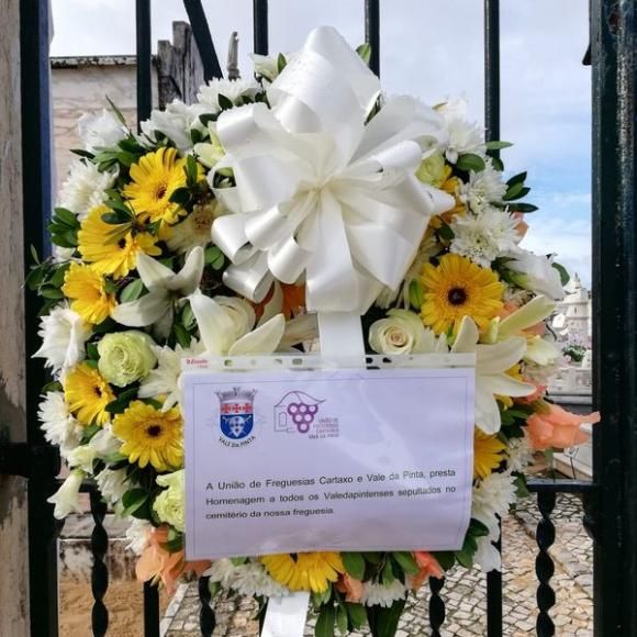 Homenagem da Uni&atilde;o de Freguesias aos Cartaxeiros e Valedapinteses j&aacute; falecidos